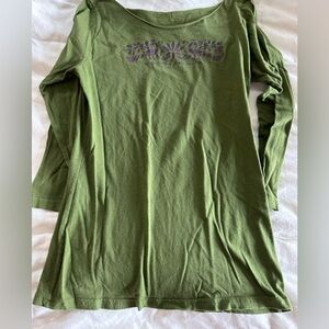 Green Yoga Center Top